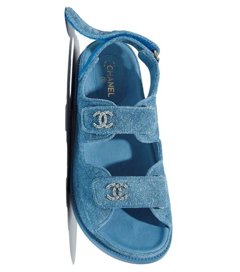 sandali modello chanel 2022|Chanel suede sandals.